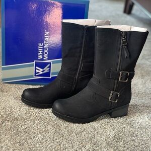 White Mountain Biker Boot size 9 NIB